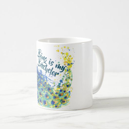 Bing ist meine Junggeselle-Tasse Kaffeetasse (VorderseiteRechts)