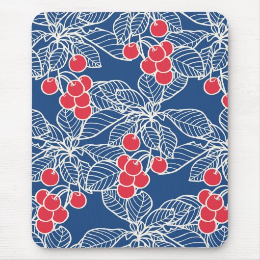 Bing-Kirschen Mousepad (Vorne)