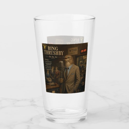 Bing Thrushby Album: eine Parodie Glas (Vorderseite)