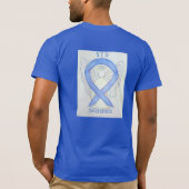 Binge Eating Disorder (BED) Awareness Ribbon T-Shi T-Shirt (Rückseite)
