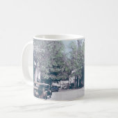 Bingham - alte Auto-Tasse Kaffeetasse (Vorderseite Links)