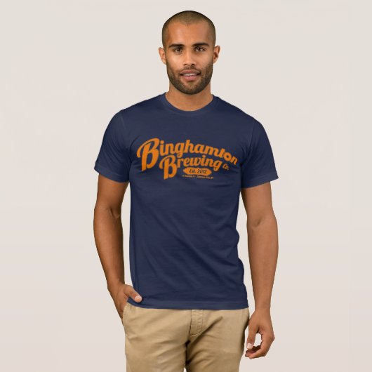 Binghamton, der Co braut T-Shirt (Vorne ganz)