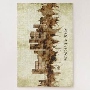 Binghamton New York Cityscape Puzzle