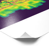 Binghamton New York Skyline Fotodruck (Ecke)