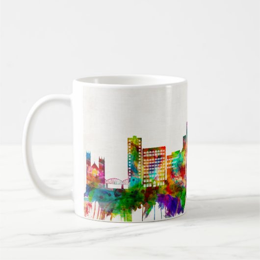 Binghamton New York Skyline Kaffeetasse (Links)