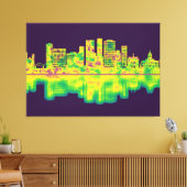Binghamton New York Skyline Leinwanddruck (Insitu (Wohnzimmer))