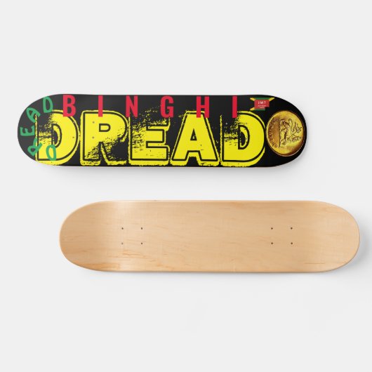 BINGHI DREAD 7 3/4" Skateboard Deck (Horizontal)