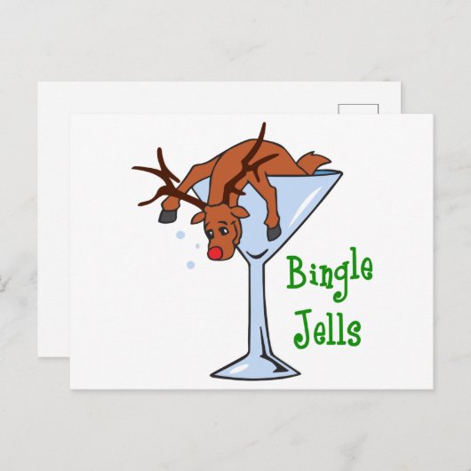 Bingle Jells Postkarte (Vorne/Hinten)