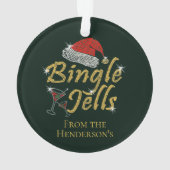 Bingle Jells Tipsy Ornament (Rückseite)