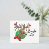 BINGLE JELLS VON SHARON SHARPE FEIERTAGSPOSTKARTE (Stehend Vorderseite)