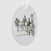Bingley Arrives - Jane Austen Pride & Prejudice Ornament (Vorderseite)