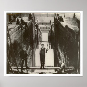 Bingley fünf Aufstiegs-Treppenhaus-Verschlüsse Poster