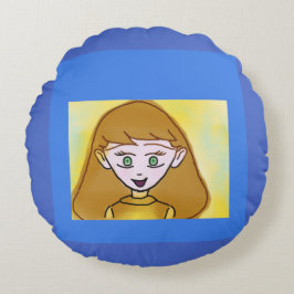 Bingo Anime Round Pillow Rundes Kissen