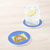 Bingo Anime Stephanie Sandstone Untersetzer (Seite)