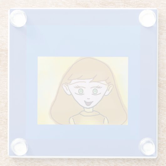 Bingo Anime Stephanie Untersetzer (Rückseite)