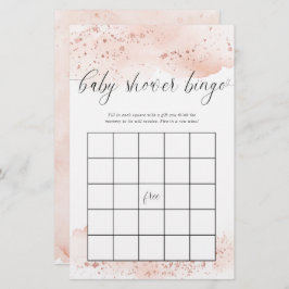 Bingo Aquarell Rose Goldpinke