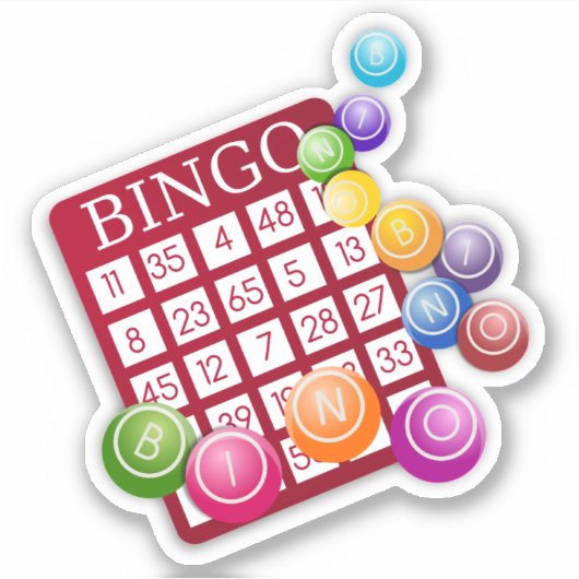 Bingo! Aufkleber (Vorderseite)