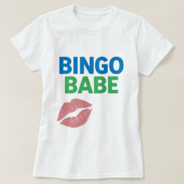 Bingo Babe Niedlich und zuversichtlich Bingo Lover T-Shirt