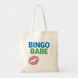 Bingo Babe Niedlich und zuversichtlich Bingo Lover Tragetasche