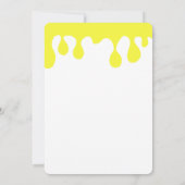 Bingo, Baby Shower Game Card Flyer, Baby Bee Einladung (Rückseite)