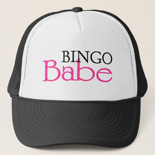 Bingo-Baby Truckerkappe (Vorderseite)