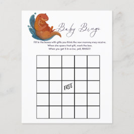 Bingo Babydusche Spiel Sea Otter Theme