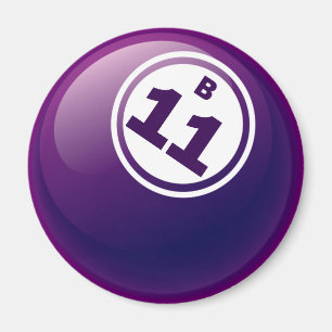 BINGO-BALL B 11 MAGNET