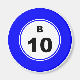 Bingo-Ball B Magnet