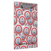 Bingo-Bälle Klemmbrett (Rechts)