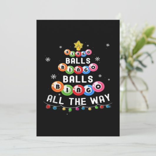 Bingo Balls Bingo den ganzen Weg (Stehend Vorderseite)