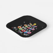 Bingo Balls Bingo den ganzen Weg Pappteller (Gewinkelt)