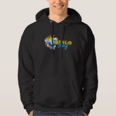 Bingo Balls Bingo King Crown Lucky Bingo Player Ga Hoodie (Vorderseite)