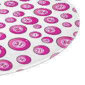 Bingo Balls Fun Schneidebrett (Ecke)