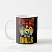 Bingo Balls Lotterie Gewinner Bingo Player Bingo Kaffeetasse (Links)