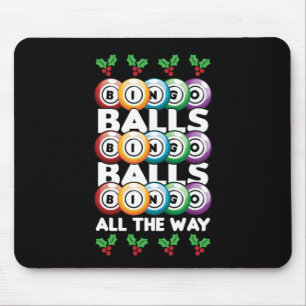 Bingo Balls Lucky Game Player Gambler Geschenk Mousepad