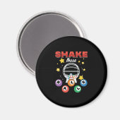 Bingo Balls Lucky Game Player Gambling Gift Magnet (Vorderseite/Rückseite)