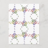 Bingo Balls Postkarte (Vorderseite)