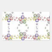 Bingo Balls Rechteckiger Aufkleber (Vorderseite)