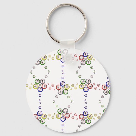 Bingo Balls Schlüsselanhänger (Vorderseite)