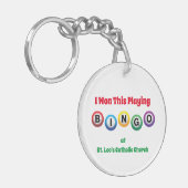 Bingo Balls Schlüsselanhänger (Vorderseite links)