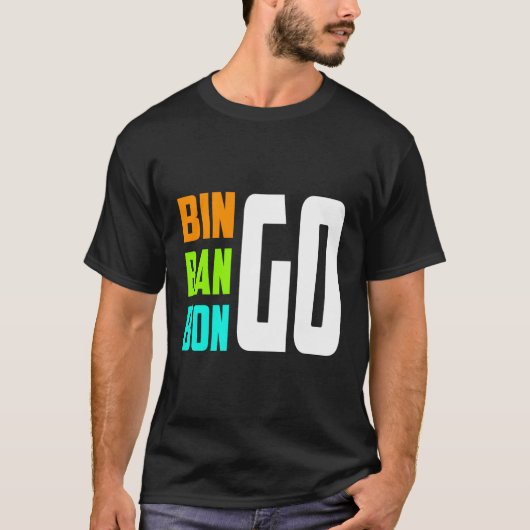 Bingo Bango Bongo Drums T-Shirt (Vorderseite)