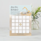 Bingo Bingo, Bingo, Bingo Einladung (Stehend Vorderseite)