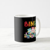 Bingo Bingo Cards Glücksspiele Kaffeetasse (VorderseiteRechts)