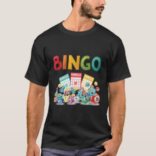Bingo Bingo Cards Glücksspiele T-Shirt