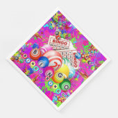 BINGO BINGO Designed By CBDOilPrincess  Serviette (Ecke)