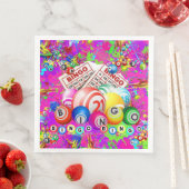 BINGO BINGO Designed By CBDOilPrincess  Serviette (Beispiel)