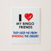 BINGO! Bingo entwirft für den fabelhaften Spieler! Puzzle (Vertikal)