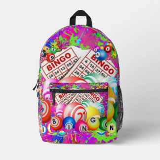 BINGO BINGO Entworfen von CBDOilPrincess Bedruckter Rucksack