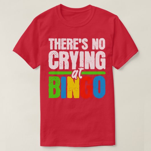 Bingo Bingo Player Bingo Caller 1 T-Shirt (Design vorne)