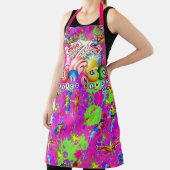 BINGO BINGO Splattered Paint CBDOilPrincess Schürze (InSitu)